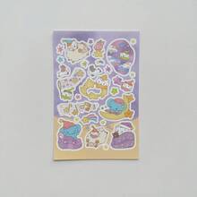 韩式可爱仓鼠贴纸，粉彩美学日常生活贴纸，适用于日记本、手账、计划本装饰，趣味贴纸，Kindle、剪贴簿用品，笔记本电脑贴纸 - Color - 查看 7