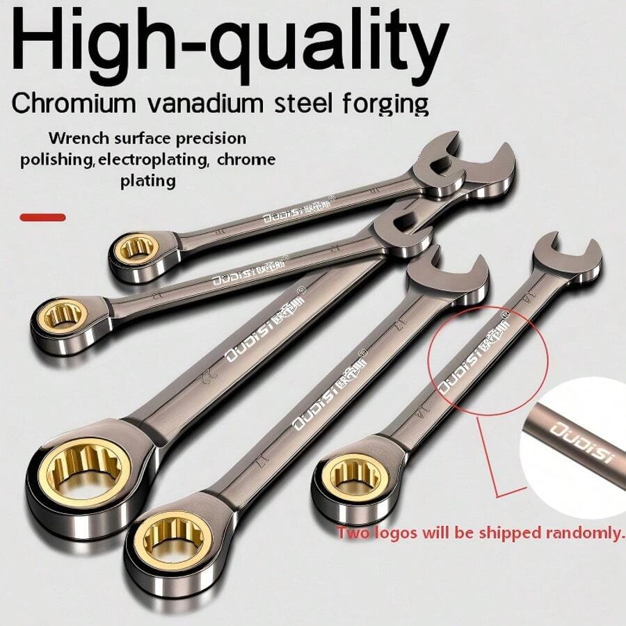 Cờ lê mỏ lết điều chỉnh đa năng 8-22mm, dụng cụ sửa chữa xe đạp, xe máy, ô tô, dụng cụ cơ khí. - Cờ lê hai đầu - Xem 1