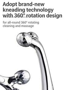 1pc Multi-Functional Facial Massager, Rolling Lifting Massage For Face, Arm, Neck, Double Chin, Full Body, 360° Rotation, Cleansing, High-End Minimalist Waterproof Design - Multicolor - View 4