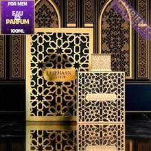 RAYHAAN Gold Eau De Parfum En Espray Carmesí 100ml/3.4oz Long-Lasting Citrus Floral & Mandarin Scent With Gold Cap - Travel-Friendly Luxury Cologne For Men, Formal Events & Everyday Use - 木質香調 - 查看 2
