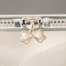 1个简约优雅精致粉白蝴蝶结防尘塞，适用于Lightning（5-14）/电子阅读器Type-C接口 - 彩色 - 查看 10