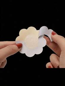 Bộ 2/6/12 miếng dán che đầu ngực tái sử dụng dành cho nữ, miếng dán silicon vô hình có keo dính, kèm hộp đựng du lịch. - Nhiều màu - Xem 11