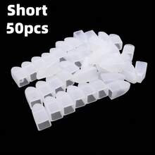 Easy Nail 10/20/50-Piece Cuticle Nipper Protective Sleeves – Transparent PVC Soft Rubber Caps For Beauty Pliers, Nail Tool Protection Caps - Multicolor - View 11