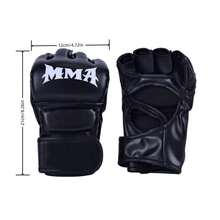 1 Bộ Găng Tay Đấm Bè Ngón MMA + Băng Quấn Tay Đấm, Dụng Cụ Bảo Hộ Tập Luyện Muay Thai, Bảo Vệ Cổ Tay & Khớp, Dùng Cho Thể Dục & Thi Đấu - Nhiều màu - Xem 3