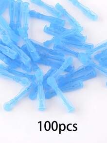 100 piezas de agujas estériles para el acné, herramientas desechables para eliminar puntos negros, efectivas para imperfecciones y puntos negros, adecuadas para todo tipo de piel, herramientas de limpieza facial para uso en salón y hogar - Multicolor - Ver 9