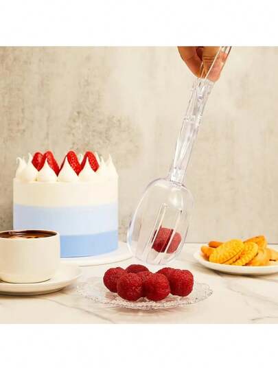 1 Cặp kẹp gắp salad bằng nhựa tái sử dụng - Thích hợp cho tiệc nướng, nấu ăn ngoài trời, tiệc buffet và tiệc tùng, thiết kế hợp vệ sinh đảm bảo an toàn thực phẩm, tiện lợi cho việc phục vụ salad.