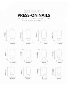 Upgrade Your Look 24Pcs Long Coffin Gradient Light Pink Glitter Fashion Hot Girl Nail Set Press-On Nails Suitable For Party Prom Or Daily Wear - Baby Pink - View 6