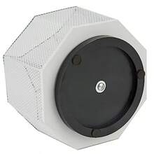 Annova - Organizador de computadora de malla giratorio con 5 compartimentos para caramelos/bolígrafos oficina suministros de arte almacenamiento aula hogar blanco - Blanco - Ver 5