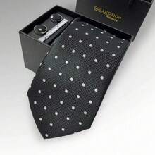 DOZE GOLDEN Premium Quality Traditional Tie Set For Events And Weddings. - 25 Por lo tanto - Ver 3
