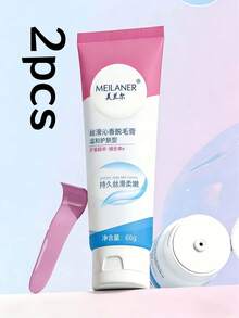 1瓶60克脱毛膏，用于腋下、手部、腿部脱毛，男女适用 - 彩色 - 查看 10