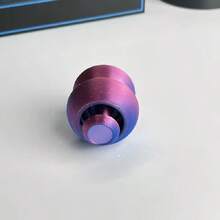 1 pieza Juguete de alivio de presión de dedos impreso en 3D, diseño portátil, juguete de alivio de estrés de tamaño de bolsillo adecuado para el escritorio de la oficina, regalo perfecto para varios festivales y fiestas - Multicolor - Ver 6