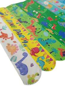 24pcs Colorful Dinosaur Slap Bracelets - Fun Party Favors & Classroom Rewards For Youngsters' Theme Events, Assorted Designs With Cartoon Dinosaurs, T-Rex, And More - PVC Material, No Batteries Needed, Classroom Rewards|Cartoon Dinosaurs Design|PVC Slap Bracelets, Dinosaur Party Supplies - View 2