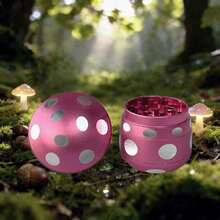 2.5 Inch Mushroom Shaped Metal Grinder, Durable Aluminum Alloy Grinder, Kitchen Spice, Pepper/Herb Grinder - 粉色 - 查看 4