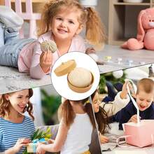 Dumpling Squishy Stress Ball, Handmade Pressure Squishy Dumpling, Cute Anxiety Relief Fidget Toy, With Steamer Box, Soft Squeeze Toys For Adults & Kids Classroom Prizes & Party Favors. - 3 件裝顏色隨機 - 查看 7