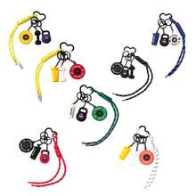 1pc Fitness Keychain For Gym Lovers Premium Gift Sports Enthusiasts Accessories For Workout Bags Water Bottles Heart-Shaped-Shaped Buckle - Multicolor - View 2