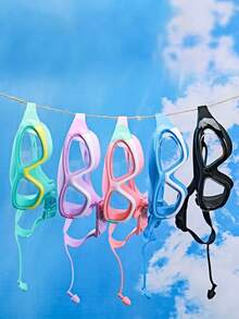1 cặp kính bơi người lớn, tầm nhìn siêu rõ, chống sương mù, thiết kế gọng lớn, chất liệu silicon chống sương mù và chống thấm nước, bao gồm nút bịt tai, phù hợp cho nhiều hoạt động bơi lội, tập luyện và giải trí, cũng là một món quà tuyệt vời cho kỳ nghỉ, vật dụng cần thiết cho hồ bơi, du thuyền, phao bơi, đồ chơi hồ bơi - Nhiều màu - Xem 2
