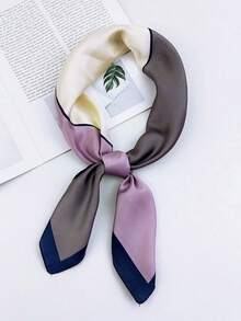 1 chiếc khăn bandana in họa tiết hình học, khăn quàng cổ thời trang, băng đô, khăn vuông, thích hợp cho kỳ nghỉ, du lịch. - Nhiều màu - Xem 4