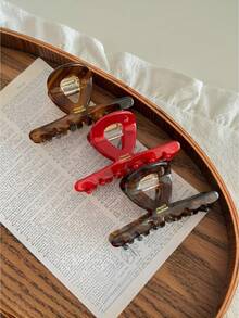 New Arrival Half Ponytail Half Bun Small Hair Claw Clip, High Quality Hair Claw - Multicolor - View 8