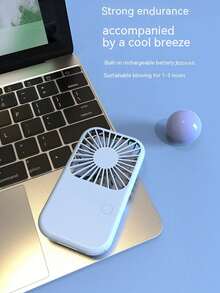 AIRPROSSING 2025 New Portable Colorful USB Rechargeable Pocket Fan, Mini Handheld Desktop Fan - Handheld - View 8