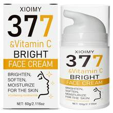 Xioimy 60克 377 维生素C亮肤紧致保湿面部护肤霜，深层滋养，令肌肤光滑、水润、细腻，蕴含烟酰胺和泛醇，适合所有肤质 - 數量 - 查看 11