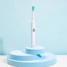 HYUNDAI X6 Electric Toothbrush, Battery-Powered, Portable For Home Use, Comes With 5 Replacement Brush Heads, Deep Cleaning And Whitening, Extra-Long Battery Life - White - View 2
