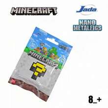 Simba Minecraft JadaToys Official Licensed  Mini Figure Collection Series - Metal Blind Bag Mystery Box, Random Assorted Desktop Display Action Figures - Multicolor - View 12