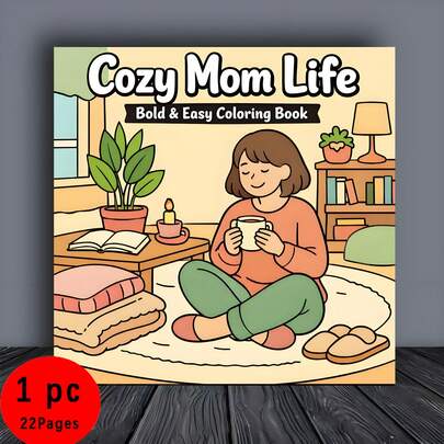 22 Trang: Mẹ và tôi cùng nhau hồi tưởng về những cuốn sách tô màu. Những trang tô màu thú vị dành cho người lớn, giúp mẹ giảm căng thẳng, một món quà ý nghĩa dành tặng mẹ.
