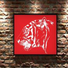 3D Wall Panels - Red - View 6