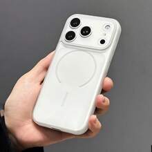 1 Ốp lưng mềm chống sốc, mờ trắng trong suốt, tương thích với iPhone 17 Pro Max 15 17 16 Pro 16 12 13 15 Pro Max 14 15 16 Plus, thiết kế tối giản, tương thích với Samsung Galaxy S26Ultra/S26Plus/S26/S26Pro/S25Ultra/S25Plus/S25/S25FE/S24Ultra/S24Plus/S24/A57/A56/A55/A35/A26/A25/A17/A16/A15 - Trắng - Xem 3