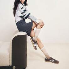 adidas Originals Samba OG T頭鞋 板鞋 經典復古舒適百搭圓頭薄底 男女同款_JI3184 - 棕色/白色 - 查看 3