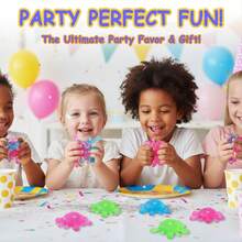 New Virus Shaped Squeeze And Release Toys, Slow Rebound Release Toys, Casual Holiday Gifts, High Aesthetic Dopamine Colors(Pink). - 粉色 - 查看 7