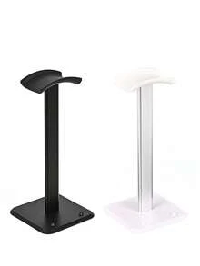 Adjustable Solid Color 1pc Desktop Headphone Stand Vertical Headphone Holder With Storage, Suitable For Most Brands, Ideal For Student Dorm, Computer Desk Spring Gift - Multicolor - View 8