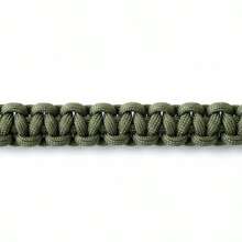 Collar paracord collar mascotas cama para perro ropa para perro collar para perro gatos perros pechera de perro collar para gato Producto de calidad Diseño moderno - Verde militar - Ver 3