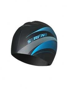 361degree 361° Silicone Swimming Cap 2026 New Fashionable Printed Waterproof Non-Chafing Swimming Pool Essential, Color Selection, Waterproof, Large Size, More Comfortable, Suitable For Long Hair - Multicolor - View 13