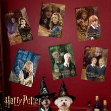 Harry Potter 6張哈利波特聖誕舞會日常海報，包含哈利波特、榮恩、妙麗、德拉科、路西亞斯、斯內普、弗雷德和喬治等經典角色，適合學生宿舍裝飾、巫師主題生日派對和哈利波特粉絲聚會 - A - 查看 11
