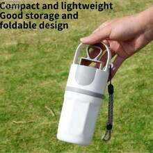 Dụng cụ hốt phân chó cầm tay kèm túi đựng chất thải - Trắng xám - Xem 2