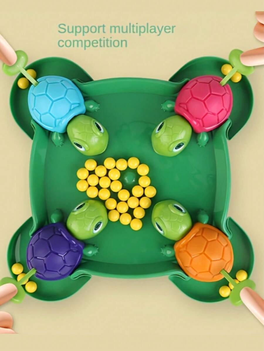 一套饥饿小乌龟游戏，快速吞下爆炸球，互动益智玩具，学习用品 - 烏龜吃豆 - 查看 1