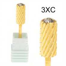 1 mũi khoan móng tay bằng thép vonfram cacbua nguyên chất 6.5mm đầu tròn lớn, phụ kiện dũa móng tay chất lượng cao cấp mạ vàng. - Nhiều màu - Xem 9