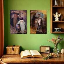 Harry Potter 6張哈利波特聖誕舞會日常海報，包含哈利波特、榮恩、妙麗、德拉科、路西亞斯、斯內普、弗雷德和喬治等經典角色，適合學生宿舍裝飾、巫師主題生日派對和哈利波特粉絲聚會 - A - 查看 7