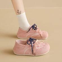 Women's Sneakers New Thick Soled Height-Increasing Women's White Shoes Can Be Paired With Various Pants And Clothes Outdoor Sports Shoes Street Style - Hồng - Xem 5