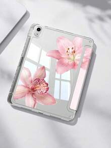 粉色芙蓉花保护套，兼容 iPad Air 4/5 10.9 英寸、7/8/9 10.2 英寸、(A16) 11 英寸（第 11 代，2025 款），内置 Apple Pencil 插槽，也适用于 Galaxy Tab A9 11 英寸、Tab A9 8.7 英寸。可爱风格，适合返校、情人节、新年等场合。 - 彩色 - 查看 1