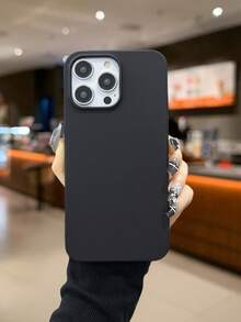 极简多巴胺主题黑色软壳手机壳，兼容 17 Pro Max/17 Pro/17 Air/17/16 Pro Max/16 Pro/16/16 Plus/15/15 Pro Max/15 Pro/15 Plus/11/12/13/14 Pro Max/12 Pro/12 Pro Max/13 Pro/13 Pro Max/17 Plus/14 Pro/14 Pro Max/14 Plus，创意设计，男女皆宜 - 黑色-升級版 - 查看 1