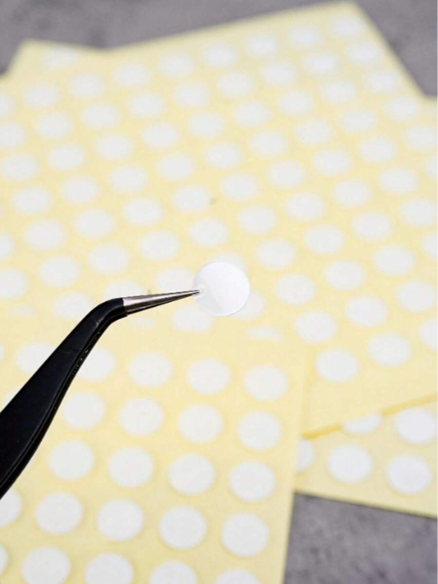 5pcs Nail Art Display Board With Adhesive - Clear - View 1