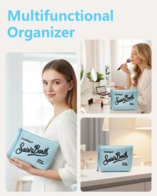 Makeup Bags - Mint Blue - View 2