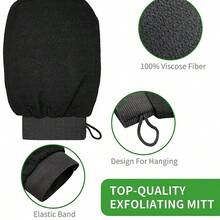 Bộ 1/2/5 găng tay tẩy tế bào chết silicon hai mặt mới, làm sạch sâu và loại bỏ tế bào chết, dùng khi tắm. - Dụng cụ vệ sinh - Xem 6