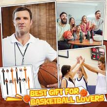 Bộ 1/6/12/24 bút bi hình quả bóng rổ có thể thu gọn, thích hợp cho người hâm mộ bóng rổ và vận động viên, quà tặng cho cầu thủ bóng rổ, đồ dùng văn phòng và trường học. - bóng rổ - Xem 6