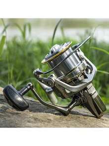 OKUMA 金属 NGK8000-14000 型纺车轮，齿轮比 4.8:1，6+1 轴承，最大刹车力 25kg，远投型海钓轮 - 彩色 - 查看 3