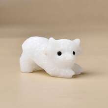 CUPIDCRYSTAL 1 chú bê nhỏ xinh xắn được chạm khắc từ pha lê tự nhiên. Món đồ trang trí bằng pha lê chữa bệnh dễ thương này là một lựa chọn tuyệt vời để làm quà tặng. - con bò đực - Xem 13