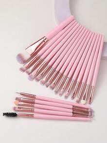 20支装化妆刷套装，高品质合成纤维眼影晕染刷套装，化妆工具，化妆刷套装，化妆刷套装，化妆刷组合，化妆刷套装，化妆刷套装，全套化妆工具，化妆刷套装，全套化妆工具，化妆刷套装，化妆刷套装，化妆礼盒套装 - 彩色 - 查看 7