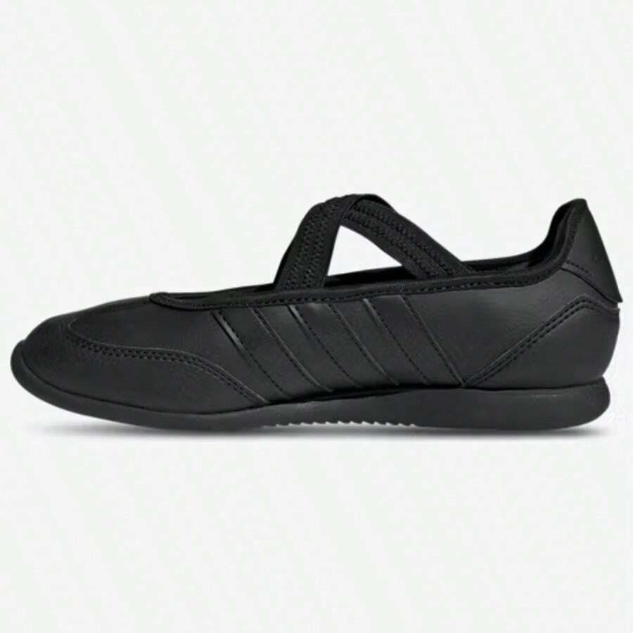 Adidas Barreda Mary Jane Core Black Casual Sneakers Kids JS2432 - 黑色 - 查看 1